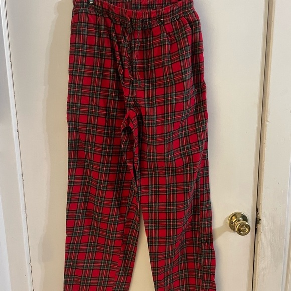 St. John's Bay Other - St. John's Bay Red and Black Plaid Men’s Pajama Pants size small